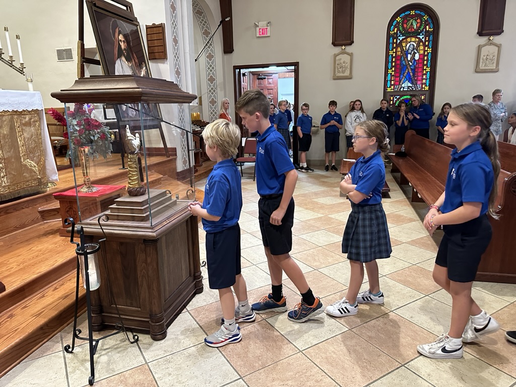 Saint Jude's Relic Visit: A Divine Moment for Our Patron School - St. Jude  of the Lake Catholic School
