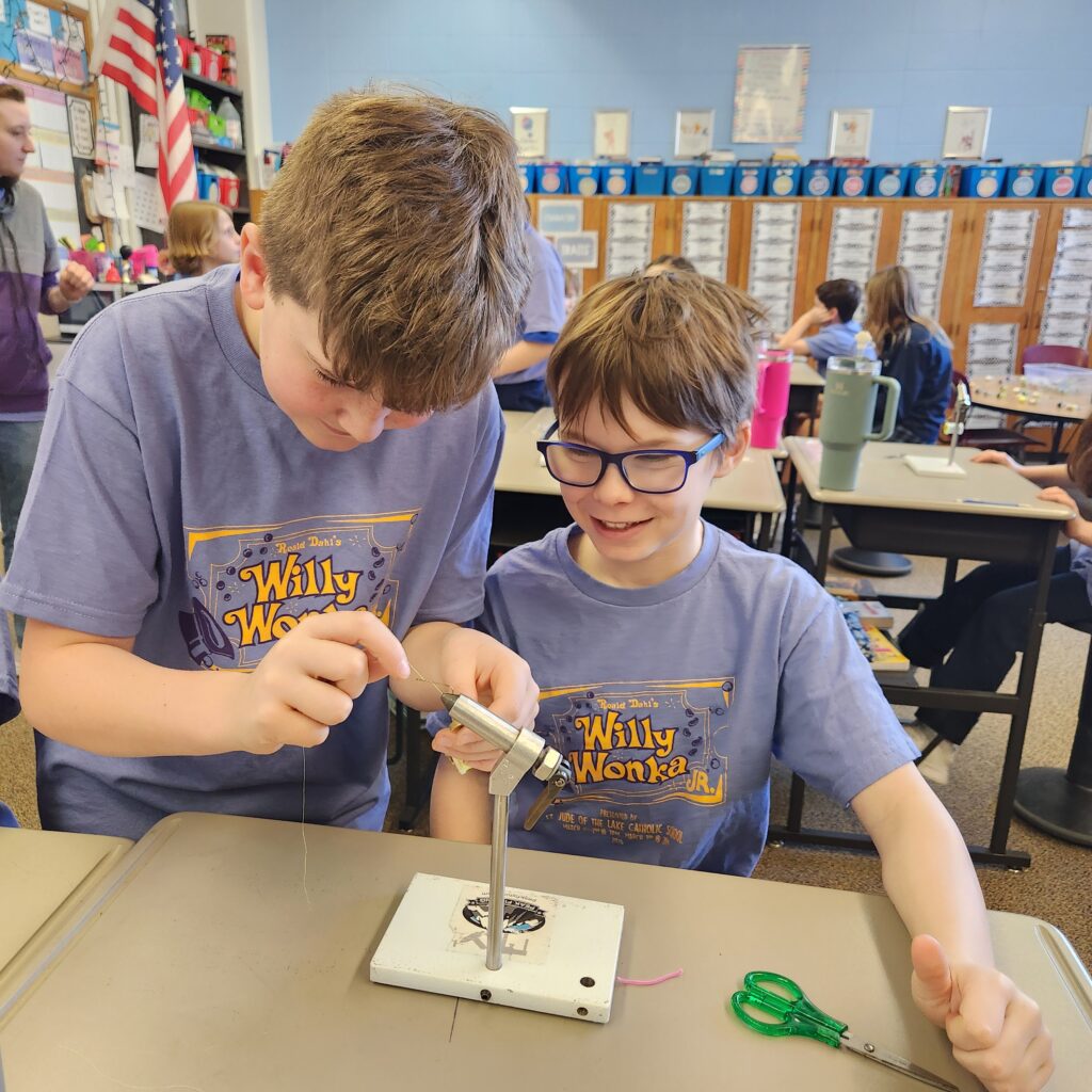 Fly-Tying Frenzy: Fifth Graders Reel in the Adventure! - St. Jude of the  Lake Catholic School